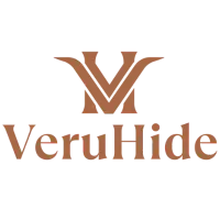 Veruhide logo – luxury cowhide rug brand offering premium natural hides and home décor.